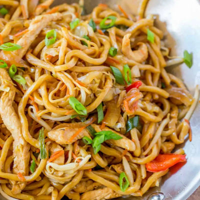 Chinese Style Chicken Lo Mein