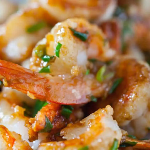 Shrimp Stir Fry Recipe with Garlic & Ginger