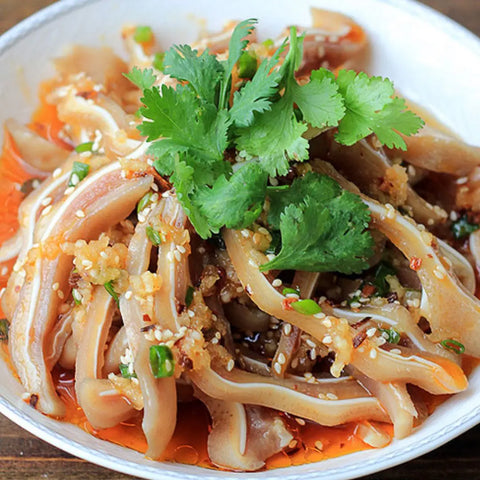 Sichuan Red Chili Oil Pig Ear Salad