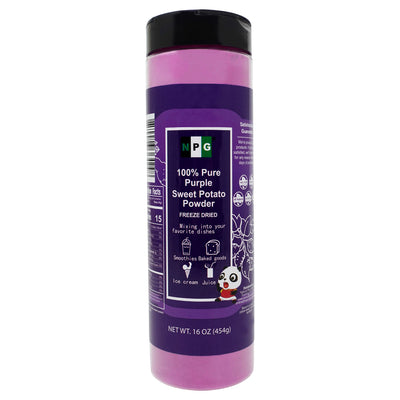 NPG 100% Pure Purple Sweet Potato Powder 16 Oz