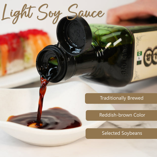 NPG Premium Light Soy Sauce 16.9 Fl Oz