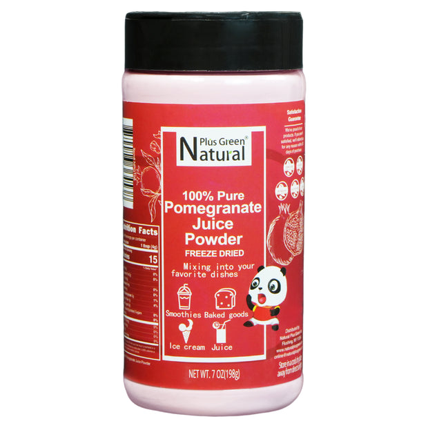 NPG Pomegranate Juice Powder 7 Oz Freeze Dried 100% Pure