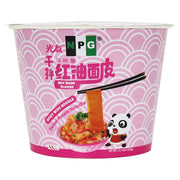 NPG Chili Oil Wide Noodles 3.7 Oz (Pack of 6)