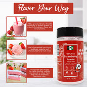 NPG Freeze Dried 100% Pure Strawberry Powder
