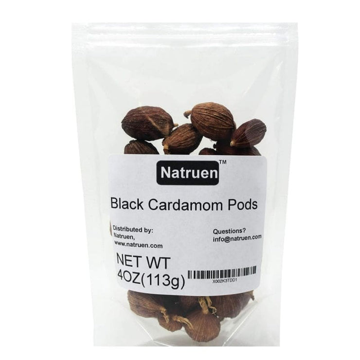 Natruen Black Cardamom Pods 4 Oz