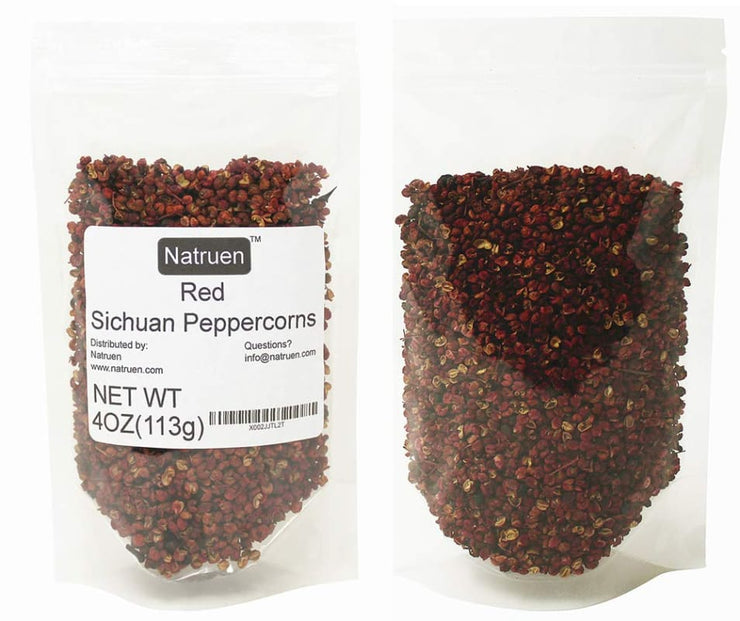 Natruen Szechuan Red + Green Peppercorn Bundle