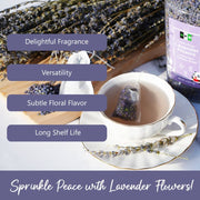 NPG 100% Pure Dried Lavender Flowers Whole 4 Oz