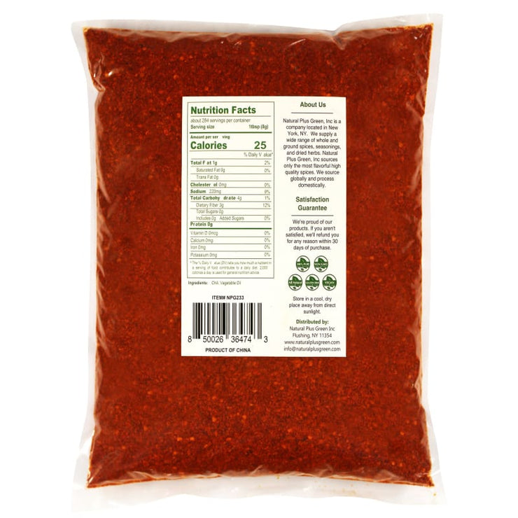 NPG Authentic Sichuan Chili Flakes 5 LB Bulk Extra Hot