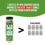 NPG Chopped Green Onions 2 Oz Freeze Dried