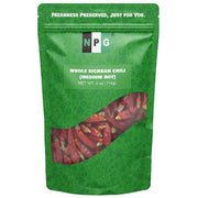 NPG Dried Sichuan Red Chili Whole Pepper 4 Oz