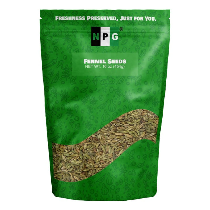 NPG Fennel Seeds 16 Oz