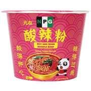 NPG Hot and Sour Noodles 3.7 Oz (Pack of 6)