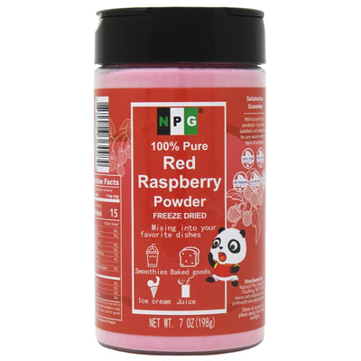 NPG Red Raspberry Powder 7 Oz Freeze Dried 100% Pure