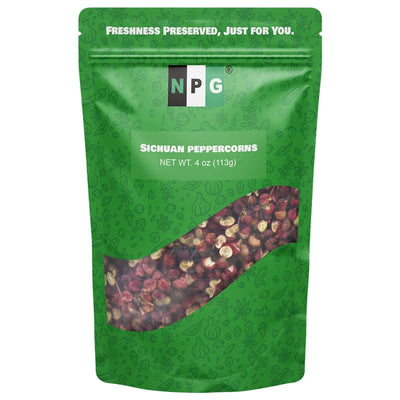 NPG Red Sichuan Peppercorns Red Szechuan Peppercorn Mouth Numbing Spice 4 Ounces