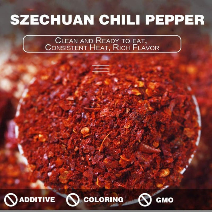 NPG Sichuan Chili Flakes 16 Oz