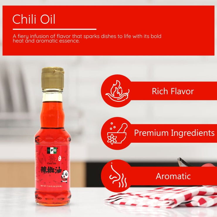 NPG Szechuan Chili Oil 7.1 Fl Oz